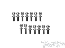 TP-122 64 Titanium Ball End set ( For Yokomo YZ-2 CAL 3 )