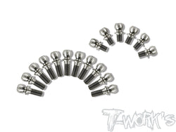 TP-123 64 Titanium Ball End set ( For Serpent X20'21 )