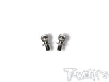 TP-132B 64 Titanium Mugen MTC2/MTC2R Ballstud  6x4mm/6mm/8mm ( 2pcs.)