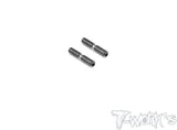 TP-140   64 Titanium Adujustable Camber Screw 4x15mm /18mm  2pcs.