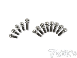 TP-143-C	 64 Titanium Ball End set ( For Xray XB2'22 C)