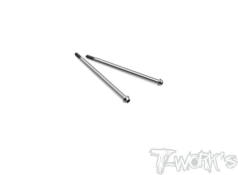 TP-148	64 Titanium A-Arm Long Screw  2pcs. ( For Mayako MX8 )