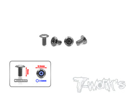 TP-150	 64 Titanium Engine Mount Screw 4x8mm( For Mayako MX8 ) 4pcs.