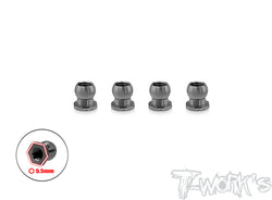 TP-152	64 Titanium 5mm Lower Arm Ball ( For Yokomo BD11 ) 4pcs.
