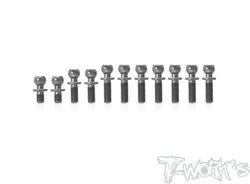 TP-162  64 Titanium Ball End set ( For Xray X12'23 )