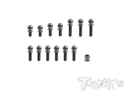 TP-171	64 Titanium Ball End set ( For Xray XB2C'23 )14pcs.