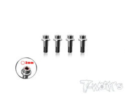 TP-183	  64 Titanium King Pin Screw 4pcs. ( For Agama N1/A319/A319E)