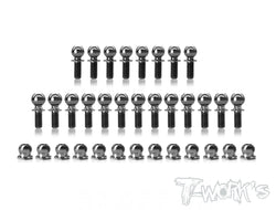TP-185	64 Titanium Ball End set ( For Awesomatix A800R )34pcs.