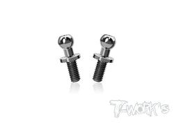 TP-Y-MH   64 Titanium 4.3 x 6mm Ball End  ( For Yokomo ) 2pcs.