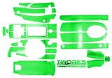 TS-009M Metal Chrome Radio Skin Sticker (For Futaba 4PL/4PLS) 4 Colors