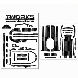 TS-038 Shiny Graphite Sticker Futaba 4PV