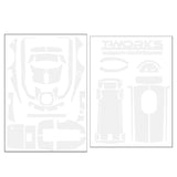 TS-048 3D Graphite Sticker (For Futaba 4PM )6Colors