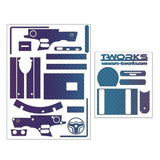 TS-050 3D Graphite Sticker ( For FlySky NB4 )6Colors