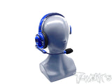 TS-054M Metal Chrome Radio Skin Sticker ( For Smartcom Headset) 2pcs. 4colors