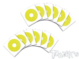 TS-061  1/8 Truggy Rims Sticker 12pcs.  (9colors.)