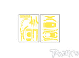 TS-074  3D Graphite Radio Skin Sticker ( For WFLY X9 )  6colors