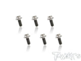 TSS-H  M2 64 Titanium Hex. Socket Head Screw ( 6pcs. )