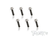 TSS-H  M2 64 Titanium Hex. Socket Head Screw ( 6pcs. )