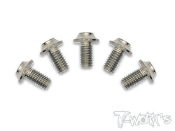 TSS-U-5 64 Titanium M3 Hex. Socket UFO Head Screw 5Pcs.