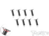TSS-10DC       3mm x 5/8/12/15mm  110 Degree Countersunk Screw   (8pcs.)