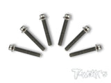 TSS-H  M3 64 Titanium Hex. Socket Head Screw