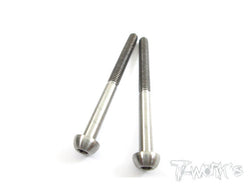 TSS-335B 3mm x 35mm 64 Titanium Hex. Socket Button Head Screw 2pcs.