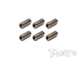 TSS-M4S M4 64 Titanium Hex. Socket Set Screw  6pcs.