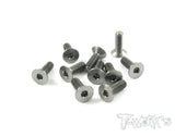 TSS-C    M4 64 Titanium Hex. Countersink Screw