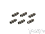 TSS-M4S M4 64 Titanium Hex. Socket Set Screw  6pcs.