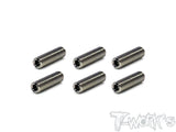 TSS-M4S M4 64 Titanium Hex. Socket Set Screw  6pcs.