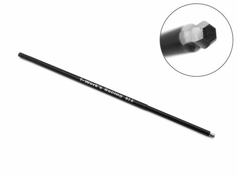 TT-026-B2.0  HSS Hex Ball Wrench Replacement Tip 2.0 x 120mm